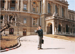 Opera theater in Odessa, Ukraine (1996)